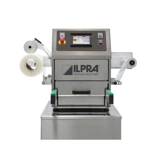 Termoselladora de bandeja para barquillas - FOODPACK BASIC - Ilpra S.p.A. - lineal / semiautomática / para la industria alimentaria