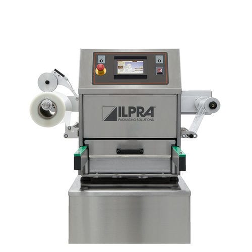 Termoselladora de bandeja semiautomática - FOODPACK ENERGY - Ilpra S.p.A. - lineal / para la industria alimentaria / para barquillas