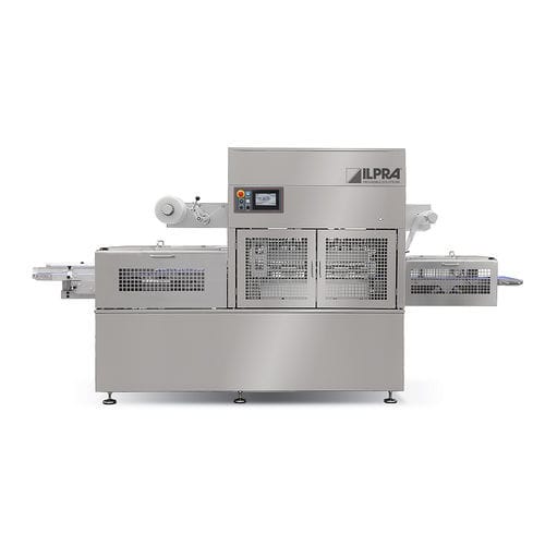 Operculadora para barquillas - FOODPACK 1485 - Ilpra S.p.A. - lineal / automática / para la industria alimentaria