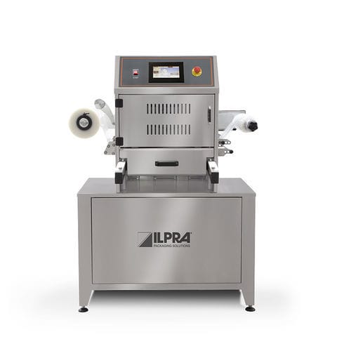 Operculadora semiautomática - FOODPACK 400 EXTRA - Ilpra S.p.A. - rotativa / para la industria alimentaria / al vacío