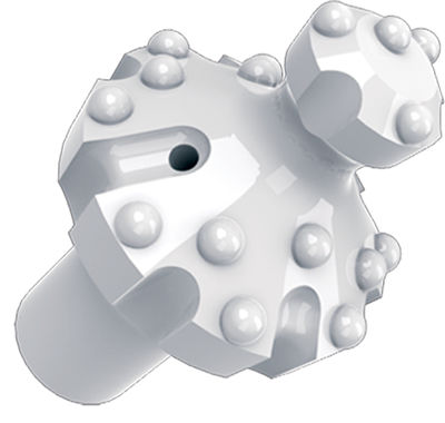 Broca de perforación DTH - HTG 32R89 Dome - Robit Rocktools - con botones / para roca / para perforación de túneles