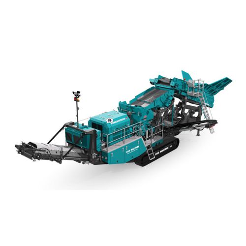 Unidad de machacado y cribado de cono - 1150 MAXTRAK PRE-SCREEN - Powerscreen - móvil / con orugas