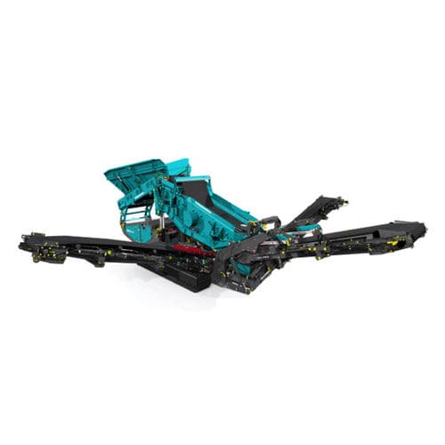 Criba para minas - WARRIOR 1200 - Powerscreen - móvil / vibratoria lineal / para productos a granel