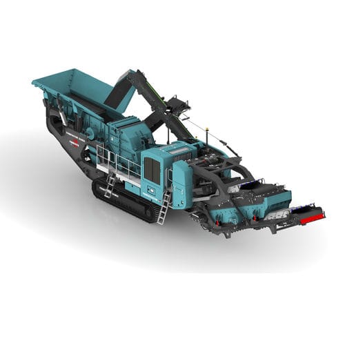 Machacadora de impacto - TRAKPACTOR 550SR - Powerscreen - móvil / con orugas