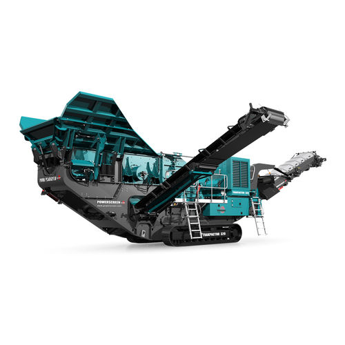 Machacadora de impacto - TRAKPACTOR 320 - Powerscreen - móvil / con orugas