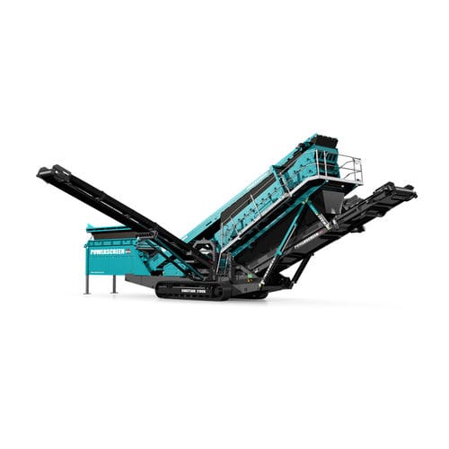 Criba para minas - CHIEFTAIN 2100X - Powerscreen - móvil / para productos a granel / 2 fracciones