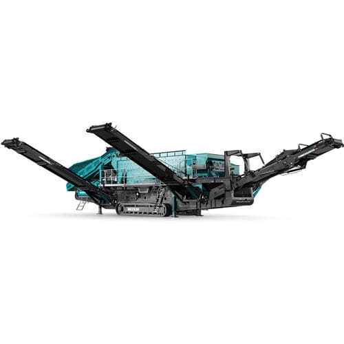 Criba para obra de construcción - HORIZON 6203 - Powerscreen - móvil / para productos a granel / 2 fracciones