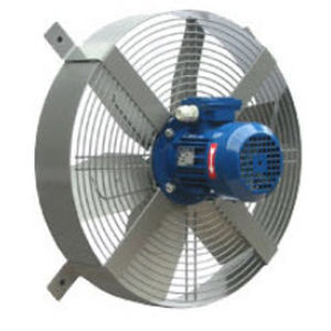 Ventilador de bajo ruido - U/EP series - UTENTRA - axial / de circulación de aire / de acero