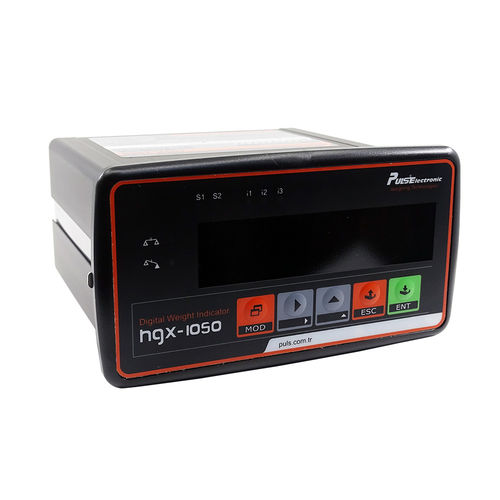 Indicador de pesaje visualizador LCD - HGX-1050 - Puls Electronic - empotrable / robusto / resistente a las vibraciones
