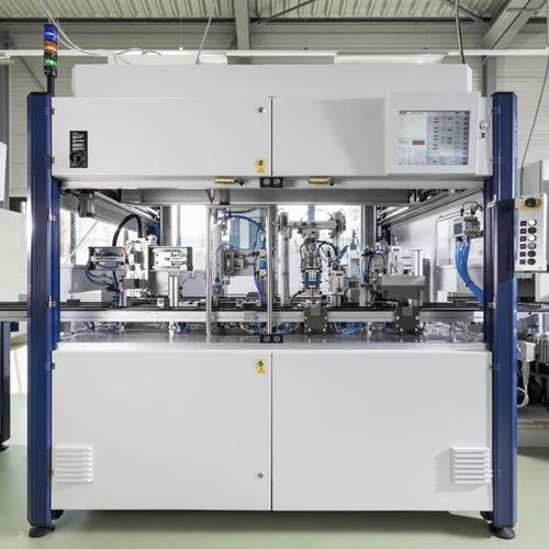 Máquina de soldar por resistencia - Wolf Produktionssysteme GmbH & Co.KG - automática