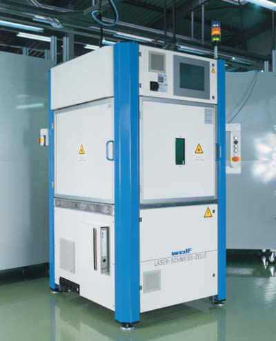 Máquina de soldar láser - Wolf Produktionssysteme GmbH & Co.KG - automática / para plástico