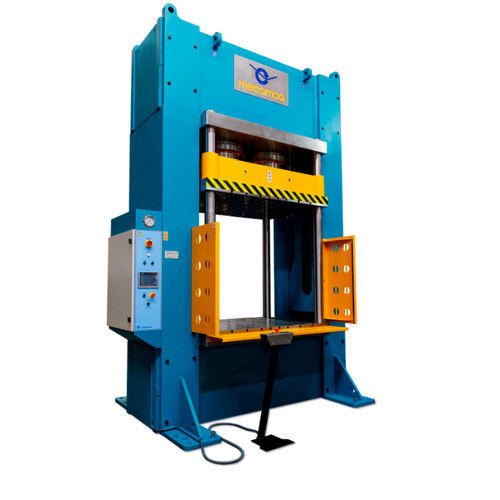 Prensa hidráulica - PHA1000R 5916 5917 - Mécamaq - de 4 columnas / controlada por PLC