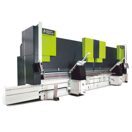Prensa plegadora hidráulica - H-Brake series - SAFAN DARLEY - CNC / en tándem