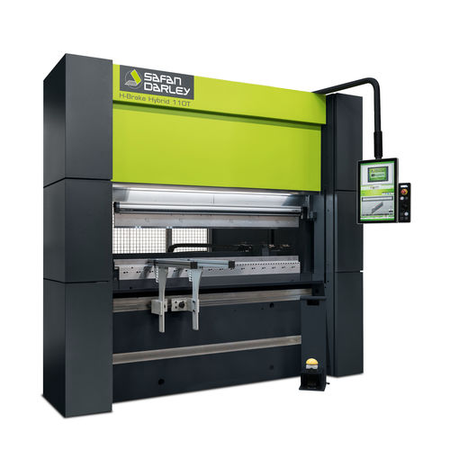 Prensa plegadora híbrida - H-Brake Hybrid 110-1600 Premium - SAFAN DARLEY - CNC / compacta