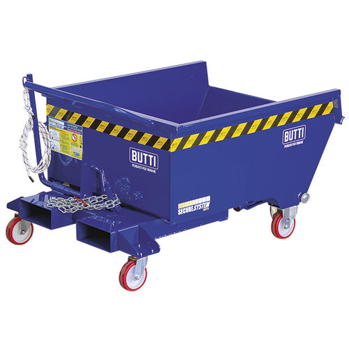 Volquete basculante para carretilla elevadora - 750RS - BUTTI - para apiladora / con ruedas