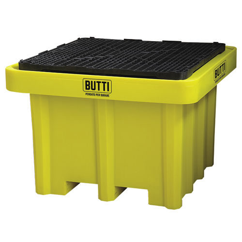 Cubeta de retención para contenedor IBC - 826STQP - BUTTI - de polietileno