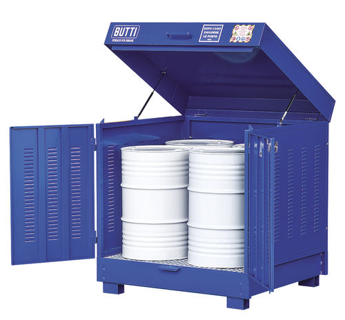 Armario de almacenamiento - 822GB15 - BUTTI - de seguridad / de suelo / de puertas batientes