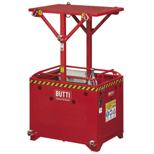 Plataforma de elevación - 367 - BUTTI - suspendida / portaoperador / vertical