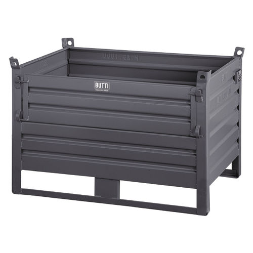 Caja-palé de metal - 626S - BUTTI - para almacenamiento / de manipulación / industrial