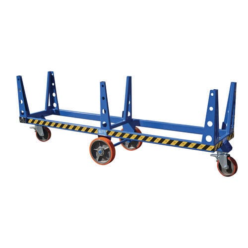 Carro de transporte - 938PBR series - BUTTI - de perfil / con freno
