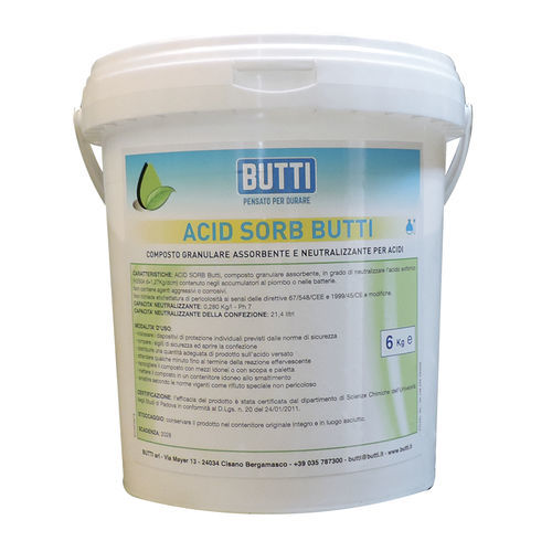 Absorbente en polvo - 909P0805 - BUTTI - para ácido / neutralizante