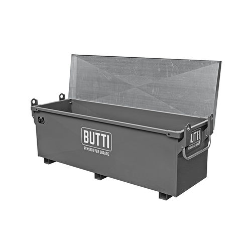 Cajón de metal - 354N - BUTTI - de transporte / con tapa