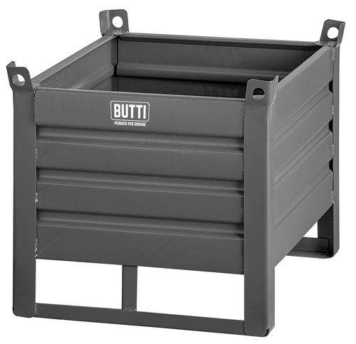 Caja-palé de metal - 621 - BUTTI - de manipulación / para almacenamiento / industrial