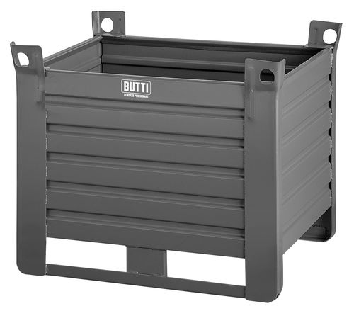 Caja-palé de metal - 625 - BUTTI - de manipulación / para almacenamiento / industrial