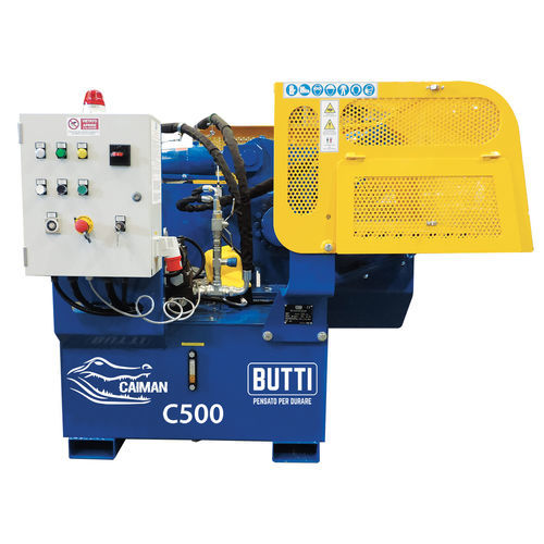 Cizalla electrohidráulica - 869C150 - BUTTI - para metal / para chapa / de cocodrilo