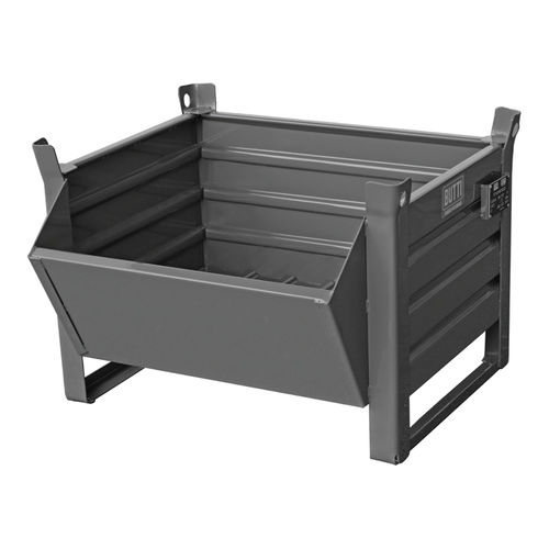 Gaveta de metal - 622L - BUTTI - para almacenamiento / apilable / con abertura frontal