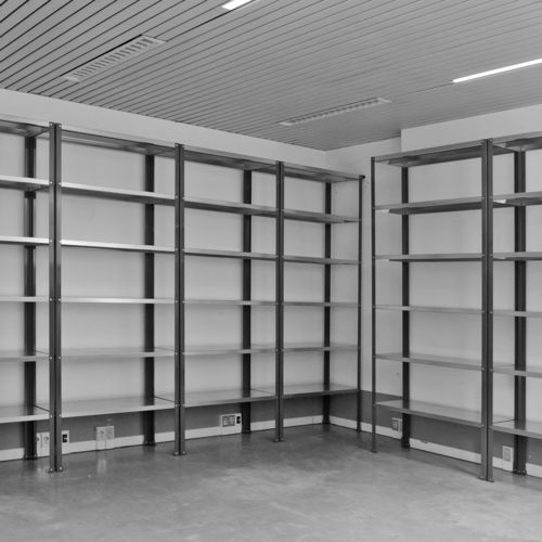 Sistema de estanterías de taller - 809K series - BUTTI - con tablas / para carga mediana