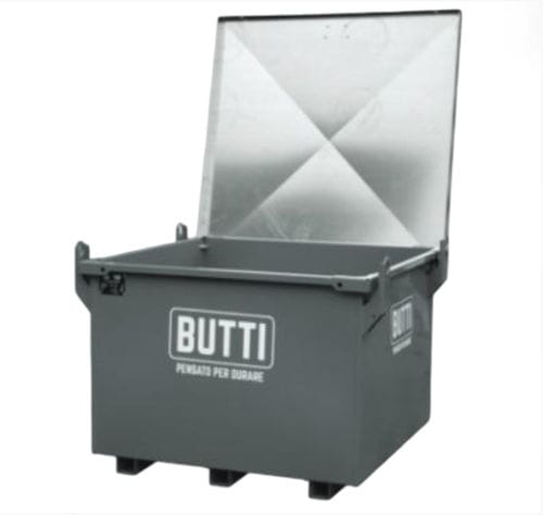 Cajón de zinc - 35 series - BUTTI - industrial / con tapa