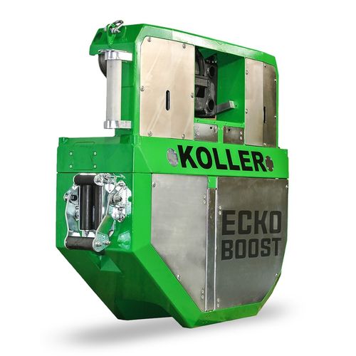 Aparejo motorizado - Ecko Boost - Koller Forsttechnik - para descarga de madera en ascenso y descenso