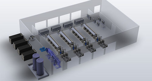 Unidad de electrólisis para tratamiento de aguas - Multi MW - Elogen - electrocloración