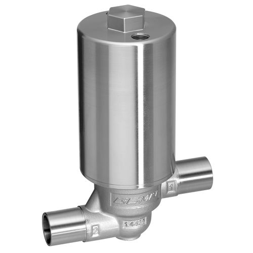 Válvula de membrana - F40 - GEMÜ Gebrüder Müller Apparatebau GmbH & Co. KG - con control neumático / para aplicaciones industriales / para aplicaciones de proceso