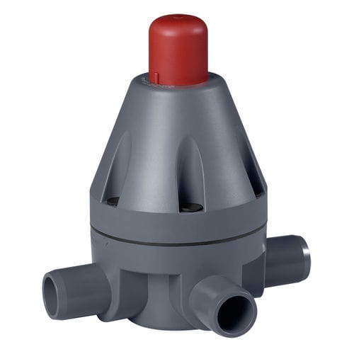 Válvula de alivio de presión para agua - N185 - GEMÜ Gebrüder Müller Apparatebau GmbH & Co. KG - para conducto / de membrana / con brida