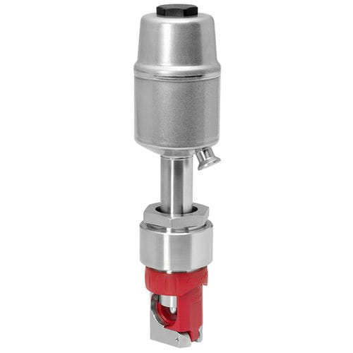 Válvula de manguito - Q40 - GEMÜ Gebrüder Müller Apparatebau GmbH & Co. KG - con control neumático / para gas neutro / con brida