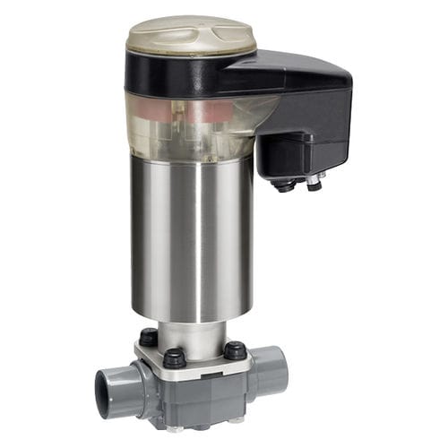 Válvula de membrana - R649 - GEMÜ Gebrüder Müller Apparatebau GmbH & Co. KG - eléctrica / de control / con brida