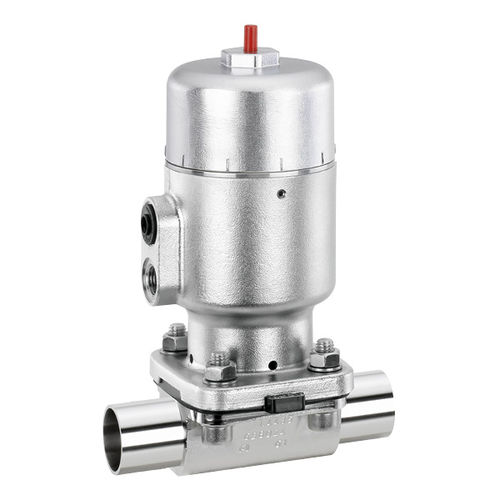 Válvula de membrana - 660 - GEMÜ Gebrüder Müller Apparatebau GmbH & Co. KG - con control neumático / de control / de cierre