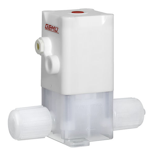 Válvula de membrana - C50 - GEMÜ Gebrüder Müller Apparatebau GmbH & Co. KG - neumática / de distribución / para ácido