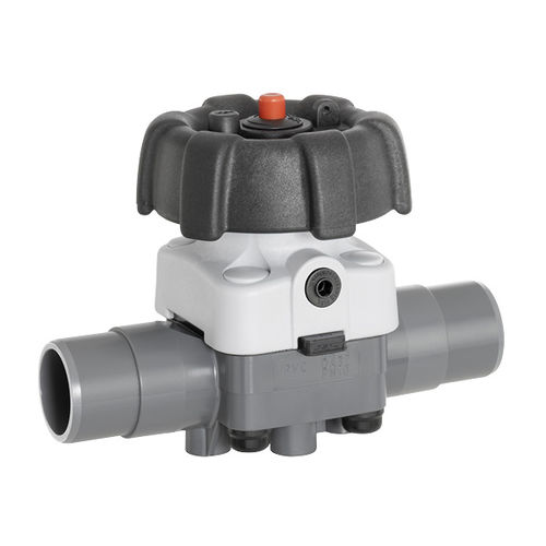 Válvula de membrana - R677 - GEMÜ Gebrüder Müller Apparatebau GmbH & Co. KG - manual / para agua / para disolvente