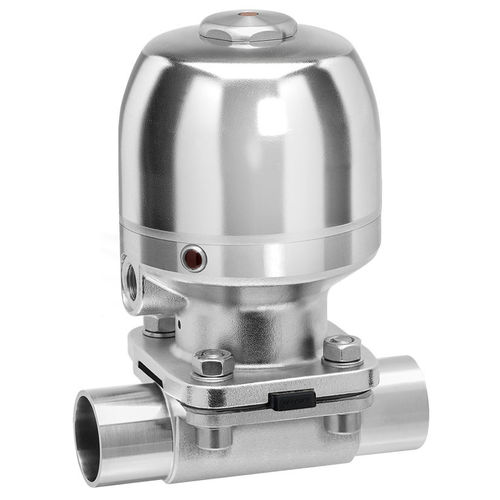 Válvula de membrana - 650 - GEMÜ Gebrüder Müller Apparatebau GmbH & Co. KG - neumática / para gas / para aire