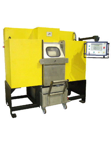 Rectificadora de disco vertical - TWIN MATIC - 3R RECHERCHES & REALISATIONS REMY - de probetas de hormigón / CNC / de superficie con muela doble