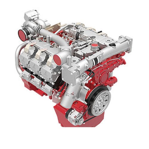 Motor diésel - TCD 12.0 V6 (Agri) - DEUTZ - de 6 cilindros / turbo / de riel común