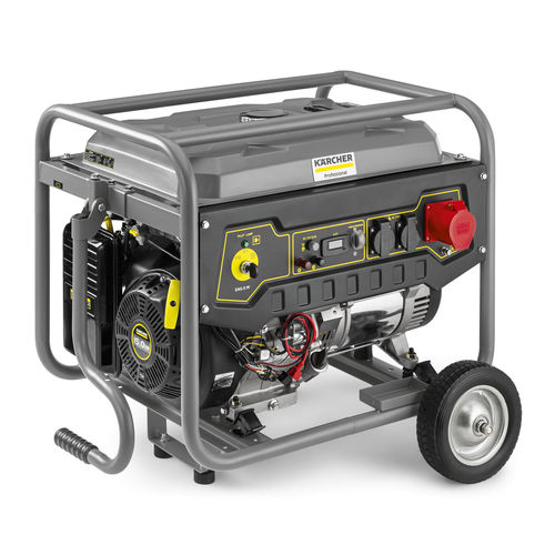 Grupo electrógeno con motor de gasolina - PGG 8/3 - KÄRCHER - trifásico / monofásico / enfriado por aire