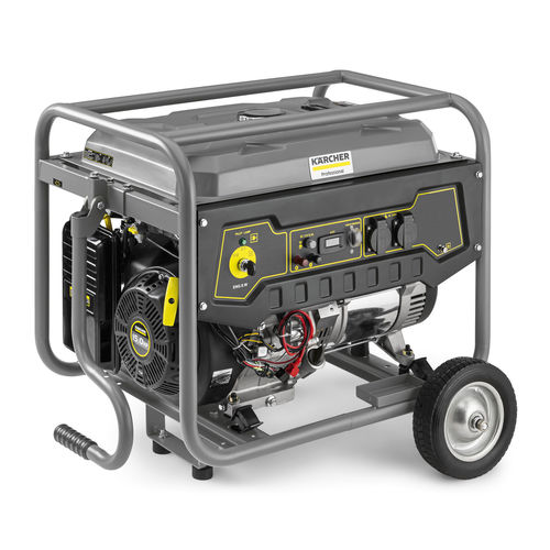Grupo electrógeno con motor de gasolina - PGG 3/1 - KÄRCHER - trifásico / monofásico / enfriado por aire