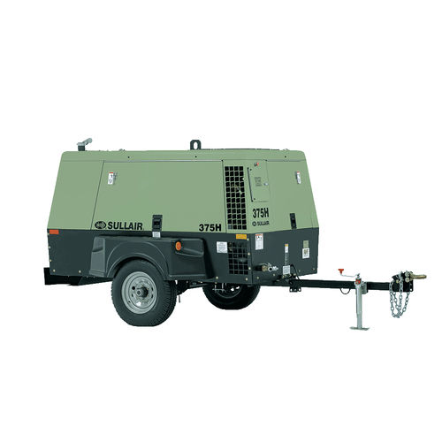 Compresor de tornillo - 375 H series - SULLAIR - de aire / con motores diésel / móvil