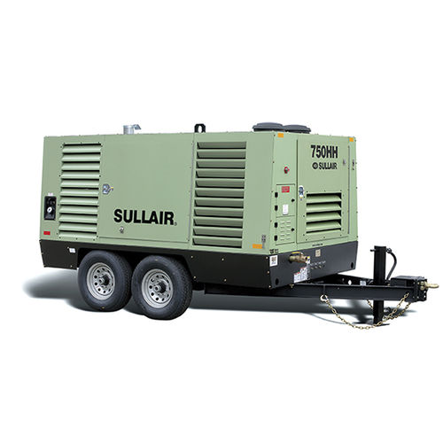 Compresor rotativo - 750HH  - SULLAIR - de aire / con motores diésel / móvil