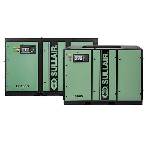 Compresor rotativo - LS series - SULLAIR - de aire / con motor eléctrico / estacionario