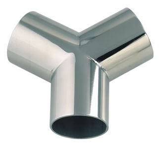 Racor neumático - 504 series - Morsello Inox srl - de rosca / en Y / de acero inoxidable